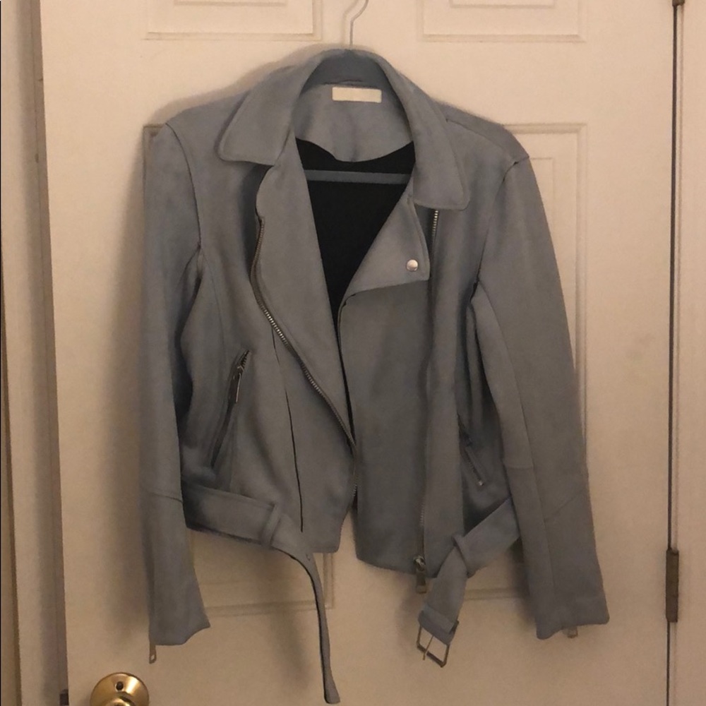 H&M suede Moto Jacket
